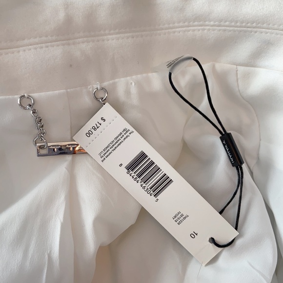 T Tahari Zip-Front Ivory Blazer NWT - Picture 9 of 9